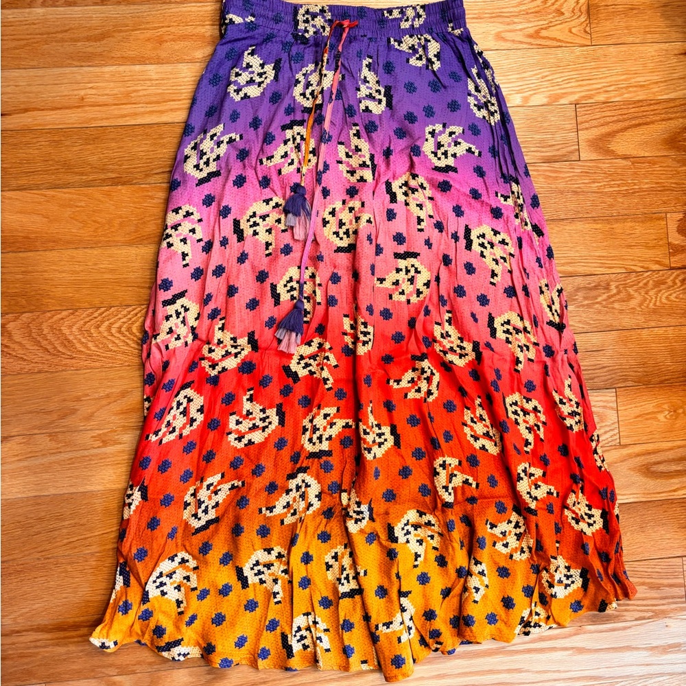 Farm Rio for Anthropologie women’s maxi skirt!